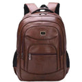 Mochila Masculina Unissex Grande de Couro