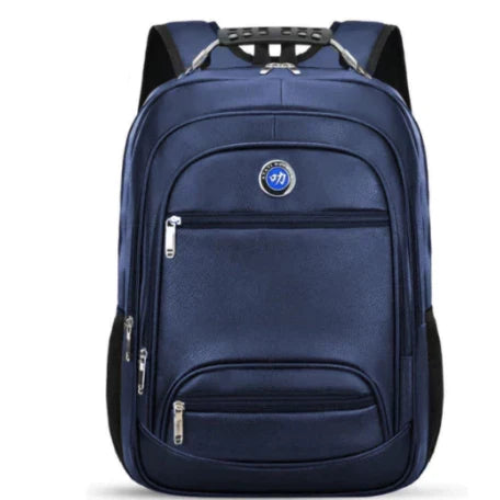 Mochila Masculina Unissex Grande de Couro