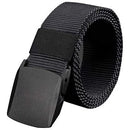 Moda Cinto Largo Masculino Nylon Fivela de Plástico Entrega rápida